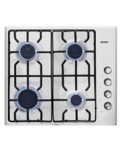 Купить Встраиваемая варочная панель газовая Simfer H60Q40M471 серебристый в E-mobi