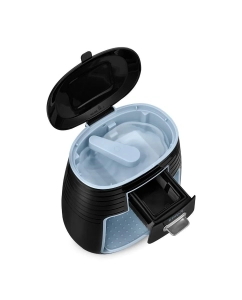 Купить Кофеварка капельного типа Kitfort КТ-7447 черный, голубой  в E-mobi