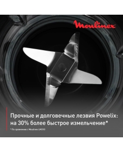 Купить Блендер Moulinex Blendforse 2 LM43580 Black  в E-mobi