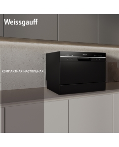 Купить Посудомоечная машина Weissgauff TDW 4017 D черный  в E-mobi