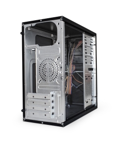 Купить Корпус компьютерный ExeGate BA-201 (EX284020RUS) Black  в E-mobi