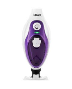 Купить Паровая швабра Kitfort КТ-1004-4 белый, фиолетовый  в E-mobi