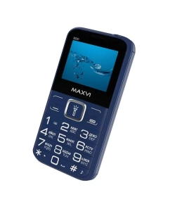 Купить Мобильный телефон Maxvi B200 Синий (4620039115757)  в E-mobi