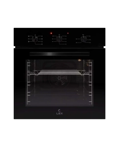 Купить Встраиваемый электрический духовой шкаф Lex EDM 073 BBL черный в E-mobi