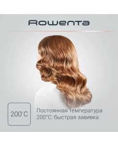 Купить Электрощипцы Rowenta Stylers Curler Dune CF3227F0  в E-mobi
