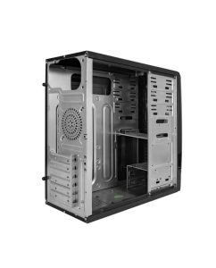 Купить Корпус компьютерный ExeGate CP-604 (EX280385RUS) Black  в E-mobi