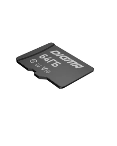 Купить Карта памяти DIGMA Micro SDXC 64Гб CARD10 (DGFCA064A01) в E-mobi