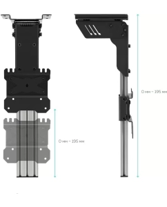 Купить Кронштейн для телевизора Onkron CR1S Black  в E-mobi