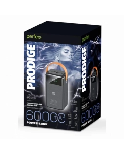 Купить Внешний аккумулятор Perfeo PRODIGE 60000mAh, черный (PF-C3697)  в E-mobi
