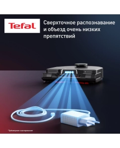 Купить Робот-пылесос Tefal RG9695WH черный  в E-mobi