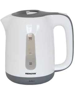 Купить Чайник электрический RENOVA KT17P-01W 1.7 л белый в E-mobi