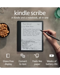 Купить Электронная книга Amazon Kindle Scribe 32Gb Premium Pen черный (C4A6T6) в E-mobi