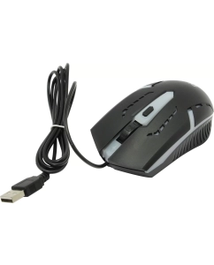 Купить Проводная игровая мышь Defender  Flash MB-600L черный (52600)  в E-mobi