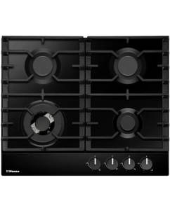 Купить Встраиваемая варочная панель газовая Hansa BHGS611839 черный в E-mobi
