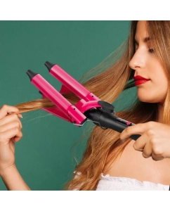 Купить Электрощипцы Kitfort КТ-3284 розовый; черный  в E-mobi