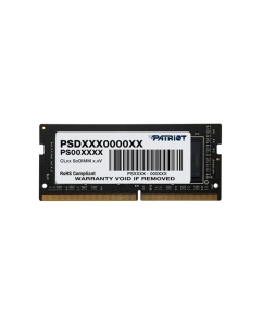 Купить Оперативная память Patriot Signature 4Gb DDR4 2666MHz SO-DIMM (PSD44G266681S) в E-mobi