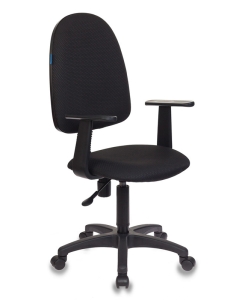 Купить Компьютерное кресло Бюрократ CH-1300/T-15-21, черный в E-mobi