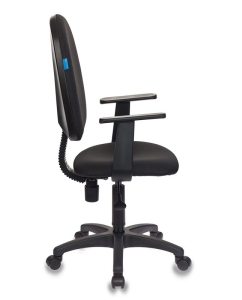 Купить Компьютерное кресло Бюрократ CH-1300/T-15-21, черный  в E-mobi