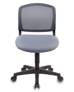 Купить Компьютерное кресло Бюрократ CH-296/DG/15-48, темно-серый/серый  в E-mobi