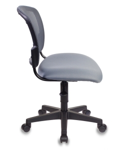 Купить Компьютерное кресло Бюрократ CH-296/DG/15-48, темно-серый/серый  в E-mobi