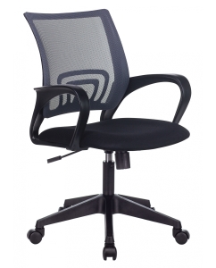 Купить Офисное кресло Бюрократ CH-695N/DG/TW-11, серый/черный в E-mobi