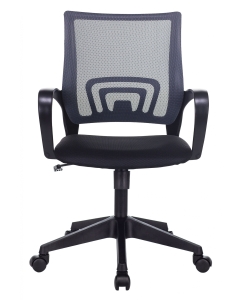 Купить Офисное кресло Бюрократ CH-695N/DG/TW-11, серый/черный  в E-mobi