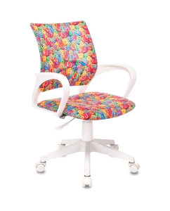 Купить Кресло детское Бюрократ BUROKIDS 1 W мультиколор в E-mobi