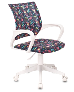 Купить Кресло детское Бюрократ BUROKIDS 1 W мультиколор геометрия в E-mobi