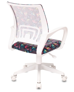 Купить Кресло детское Бюрократ BUROKIDS 1 W мультиколор геометрия  в E-mobi