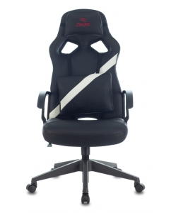 Купить Кресло игровое ZOMBIE ZOMBIE DRIVER черный/белый  в E-mobi