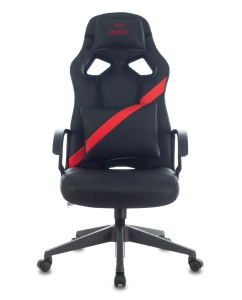 Купить Кресло игровое ZOMBIE ZOMBIE DRIVER черный/красный  в E-mobi