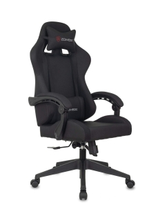 Купить Кресло игровое ZOMBIE PREDATOR B черный, ткань, с подголовником, крестовина пластик в E-mobi