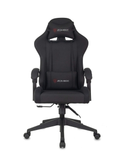 Купить Кресло игровое ZOMBIE PREDATOR B черный, ткань, с подголовником, крестовина пластик  в E-mobi