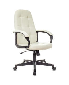 Купить Кресло офисное Бюрократ CH 002 OR-10 эко.кожа слоновая кость в E-mobi
