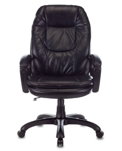 Купить Кресло руководителя Бюрократ CH-868N Leather Venge Black в E-mobi