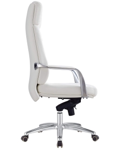 Купить Кресло руководителя Бюрократ DAO/WHITE, белый  в E-mobi