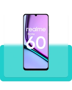 Купить Смартфон Realme Note 60 6/128GB Полуночный черный (15744)  в E-mobi