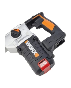 Купить Аккумуляторный бесщеточный перфоратор WORX 20В, 4Ач x2, ЗУ 2А, кейс WX380  в E-mobi