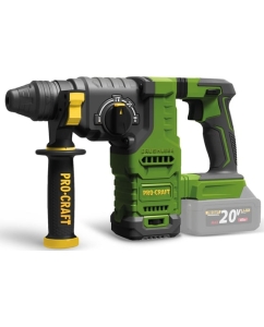 Купить Перфоратор аккумуляторный бесщеточный PROCRAFT 20В 2,8 Дж, без АКБ и ЗУ PHA30 в E-mobi