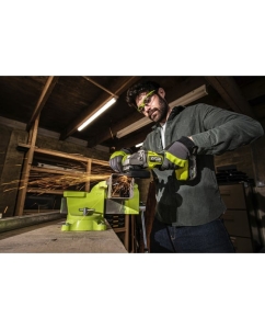 Купить Бесщеточная углошлифмашина Ryobi ONE+ HP RAG18X-1C40S 5133005614  в E-mobi