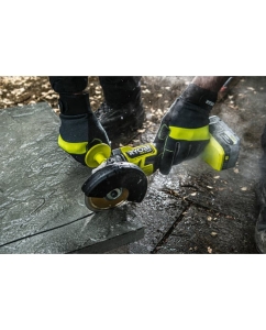 Купить Бесщеточная углошлифмашина Ryobi ONE+ HP RAG18X-1C40S 5133005614  в E-mobi