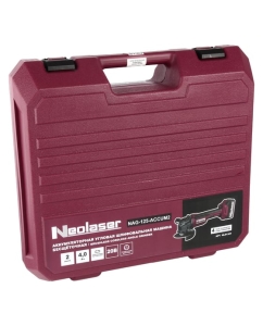 Купить Аккумуляторная угловая шлифовальная машина бесщеточная NeoLaser NAG-125-ACCUM2, 20В + рулетка измерительная NL01301/NL0010  в E-mobi