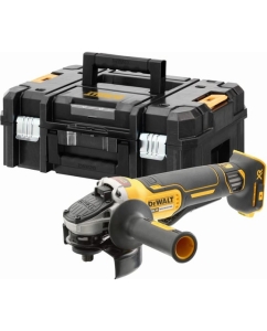 Купить Аккумуляторная угловая шлифмашина DEWALT DCG406NT, 18 В, 125 мм, 9000 об/мин, без АКБ и ЗУ, в кейсе TSTAK DCG406NT-XJ в E-mobi