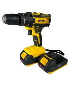 Купить Дрель аккумуляторная ударная PHOQ 36 Н/м 21В АКБ 2.0 Ач DYDB1-1 в E-mobi
