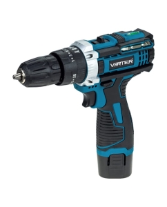 Купить Дрель-шуруповерт аккумуляторный VERTER 12В, 2 АКБ, 1500 мАч, 1500 об/мин, крутящий момент 20 Н*м VER99182  в E-mobi