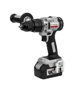 Купить Бесщеточная ударная аккумуляторная дрель-шуруповерт Интерскол ДАУ-13/18В 80 Нм, Li-ion, АПИ кейс, 1 аккум. 4.0 Ач, ЗУ 786.4.1.70 в E-mobi
