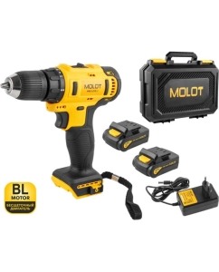 Купить Аккумуляторная дрель-шуруповерт MOLOT MBD 1215 Li в чемодане 1335568 в E-mobi