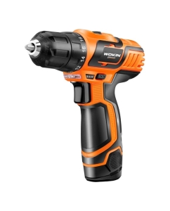 Купить Аккумуляторная дрель-шуруповерт Wokin 12 В, 1.5 Ач, 2 скоростной, с аккумулятором и з/у 1352982 в E-mobi