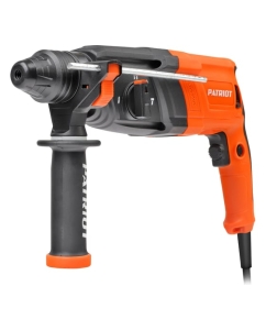 Купить Перфоратор PATRIOT RH 263 SDS+, мощность 880 Вт, 2.9 Дж, 3 режима работы, макс.диаметр 26 мм, глубиномер, кейс 140301324  в E-mobi