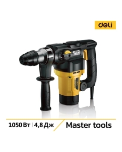 Купить Перфоратор DELI DL-DC28-E1 SDS+, 1050Вт, SDS+, 4300уд/мин, 900об/мин, кейс 103008 в E-mobi